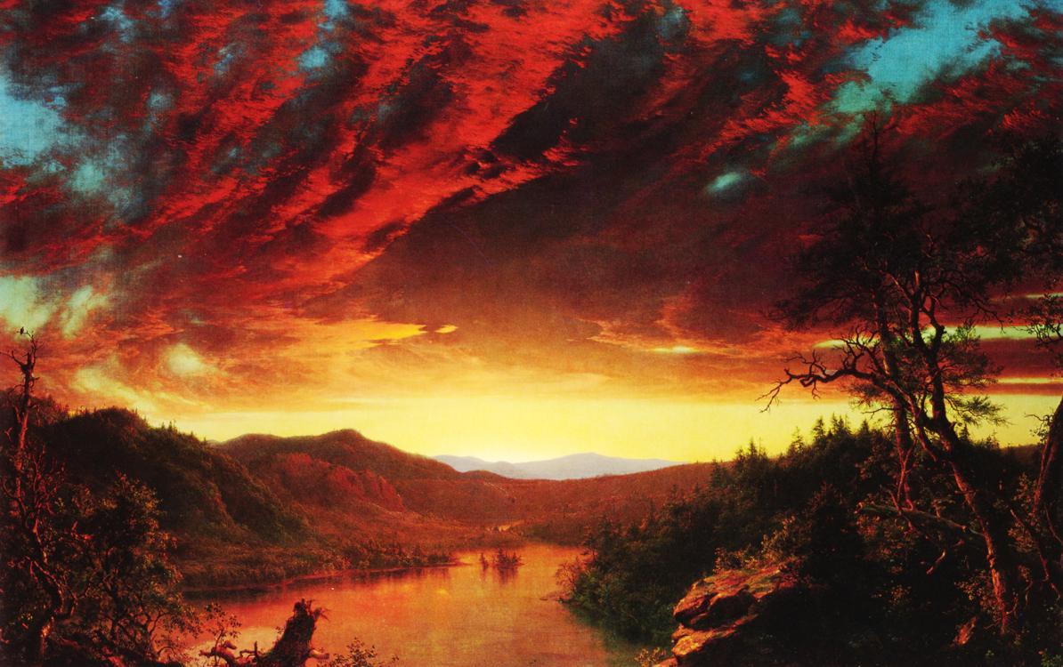 Frederic Edwin Church Twilight in the Wilderness